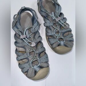 Keen Whisper Blue Hiking Sport Sandal Waterproof Women's Size 10